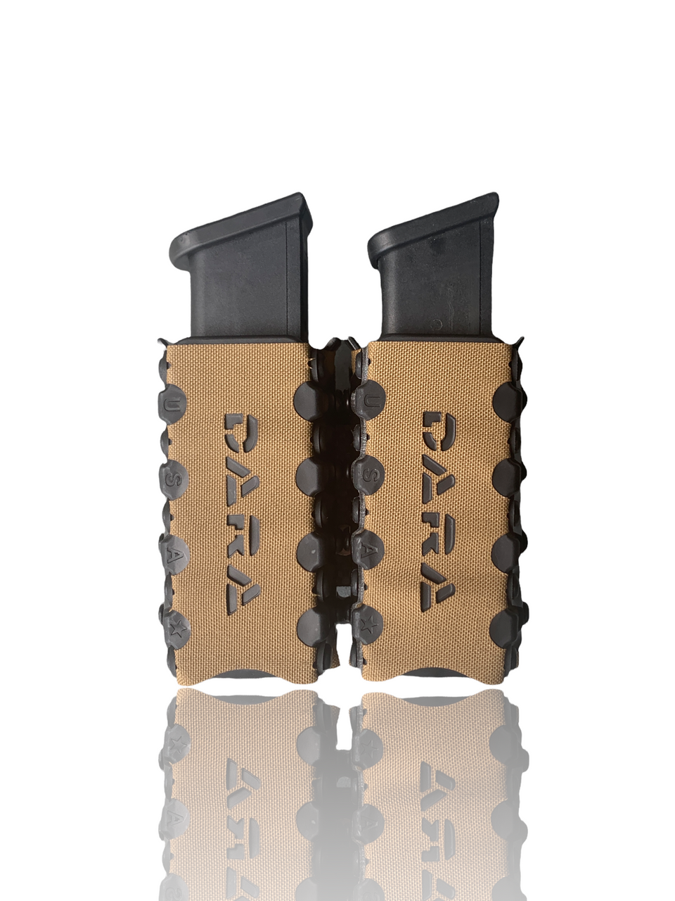 [DADMCBK] Porte-chargeur double (Avec, Noir, Sans)