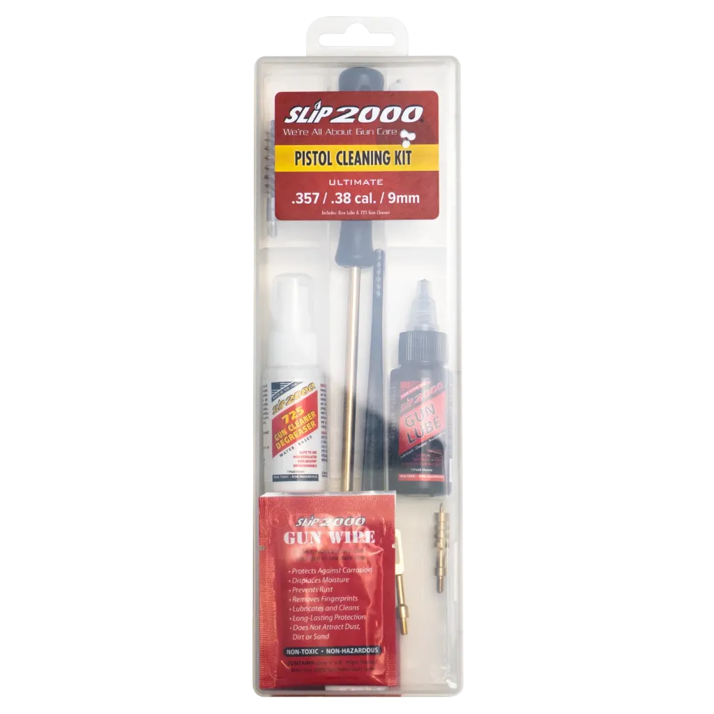 [60770] Kit complet de nettoyage pour pistolet - Calibres .357 / .38 / 9 mm