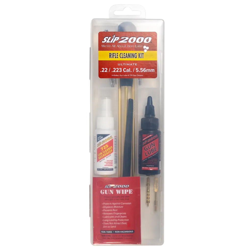 [60778] Kit complet de nettoyage pour fusil/pistolet - Calibres .22 / .223 / 5,56 mm