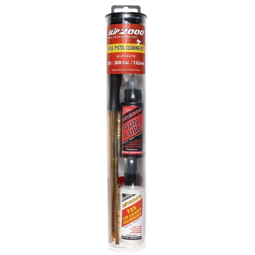 Tube de nettoyage ultime pour fusil/pistolet - Calibre .30 / .308 / 7,62 mm