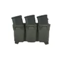Pincer Placard Triple Porte-Chargeur Multi-Calibre