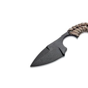 WILDSTEER | KRILL couteau – Lame epoxy noire pleine